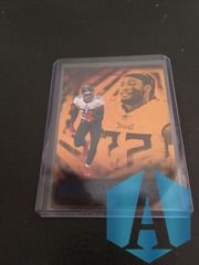 2021 Panini Illusions Derrick Henry Orange Parallel #12 Tennessee Titans